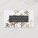Search for palm tree business cards Exotic