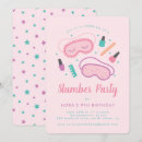 Search for spa slumber party invitations Glam