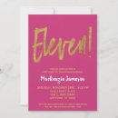 Search for 11 year old birthday invitations 11th birthday party