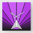 Search for lilac purple clocks Retro