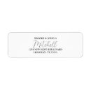 Search for husband wife return address labels Newlywed