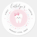Search for first tooth Baby girl