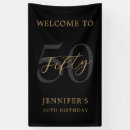 Search for black and gold birthday banners Typography
