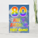 Search for eighty birthday cards 80 years old