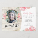 Search for rustic sweet 16 invitations Chic