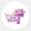Search for jesus is the reason stickers Faith
