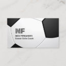 Search for soccer business cards Training