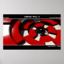 Search for chrome red posters White