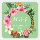 Search for green monogram stickers Floral