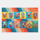 Search for carnival wrapping paper Clown