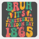 Search for juneteenth stickers Freedom