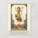 Search for nostalgic witches postcards Pumpkin