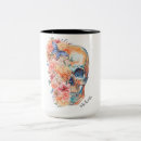 Search for floral sugar skulls mugs Halloween