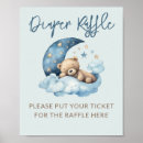 Search for moon baby shower posters Diaper raffle