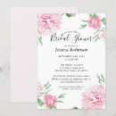 Search for traditional bridal shower invitations Floral