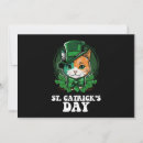 Search for cats happy invitations Leprechaun