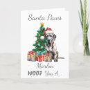 Search for great dane christmas cards Santa