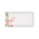 Search for bird couple return address labels Vintage