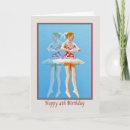 Search for ballerina 4th birthday Girl