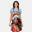 Search for african american santa table linens Xmas