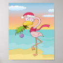 Search for beach christmas art Flamingo