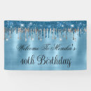 Search for glitter banners Any year birthday