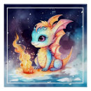 Search for cute dragon posters Cartoon