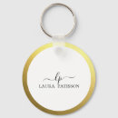 Search for feminine round key rings Script
