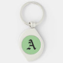 Search for initial a key rings Green