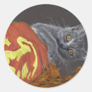 Search for autumn cat stickers Halloween