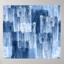 Search for blue geometric pattern posters Watercolor