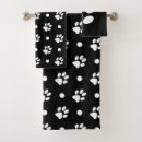 Search for paw print bath towels Cat lover