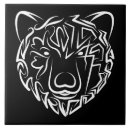Search for black bear tiles Black and white