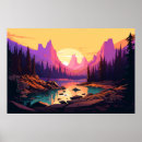 Search for river and mountains posters Tranquil