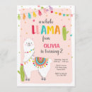 Search for llama birthday invitations Alpaca