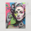 Search for third eye postcards Woman