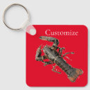 Search for shellfish key rings Lobster