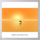 Search for dolphin sunset posters Water