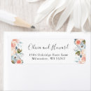 Search for orange blue return address labels Fall
