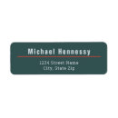 Search for masculine return address labels Bold