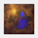 Search for nebula magnets Blue