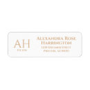 Search for correspondence return address labels Typography