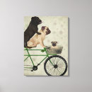 Search for bicycle canvas prints Dogs on bicycles