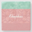 Search for batik coasters White