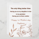 Search for daughter mothers day cards Daughter in law