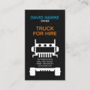 Search for semi truck business cards Logistics