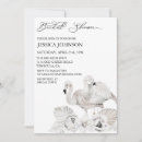 Search for chic bridal shower invitations White
