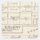 Search for colonial square stickers Relief