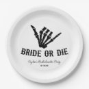 Search for gothic halloween paper plates Black and white
