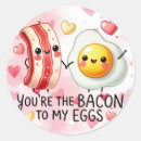 Search for bacon and eggs stickers Funny